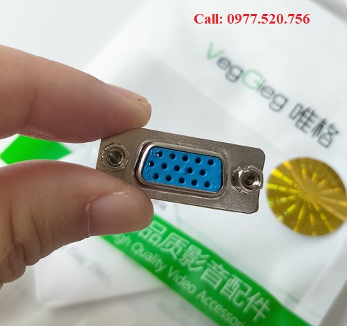 Đầu Nối VGA 2 đầu Âm - Âm VegGieg V-S111